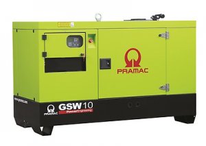 Pramac GSW10P 7.3kVA / 7.3kW Single-Phase Perkins Engine Diesel Generator
